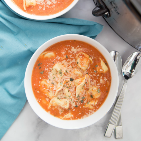 Crockpot Tortellini Soup Recipe