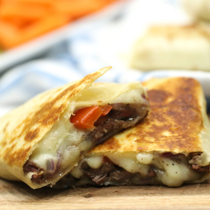Philly Cheese Steak Wraps
