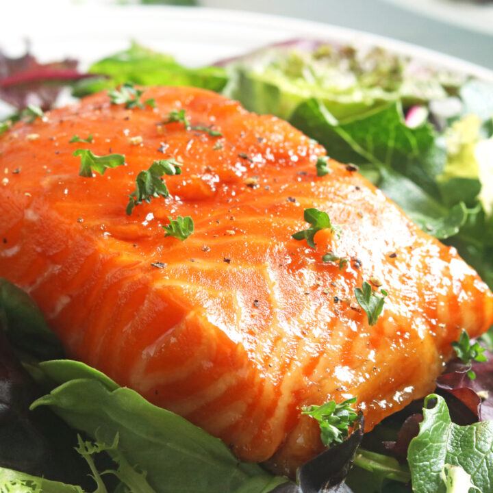 Grilled Teriyaki Salmon