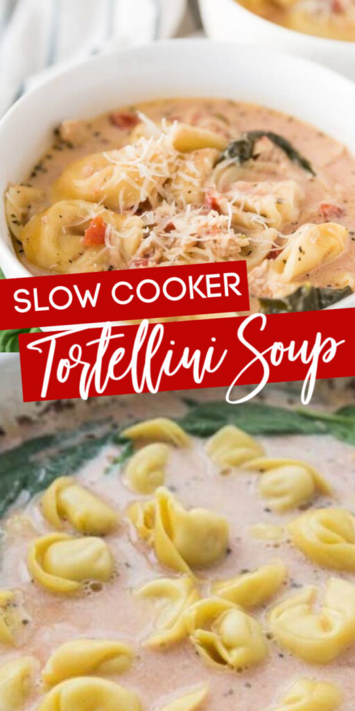 Slow Cooker Tortellini Soup
