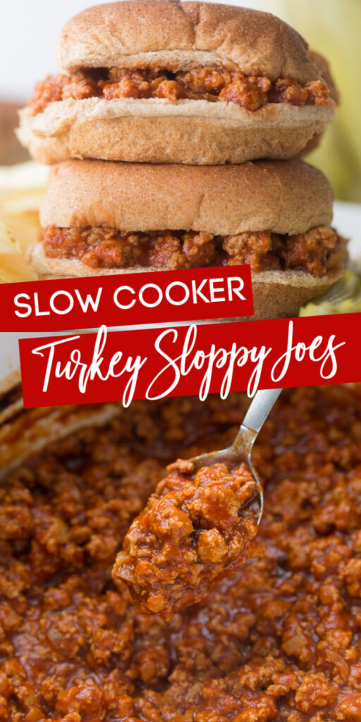 Slow Cooker Turkey Sloppy Joes