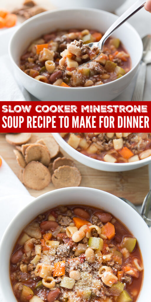 minestrone soup  