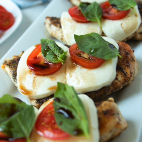 Grilled Caprese Chicken