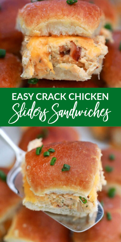 crack chicken sliders