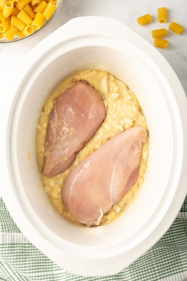 crockpot chicken in cream sauce