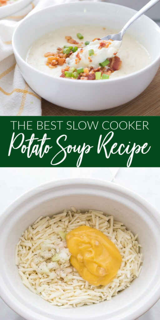 slow cooker potato soup