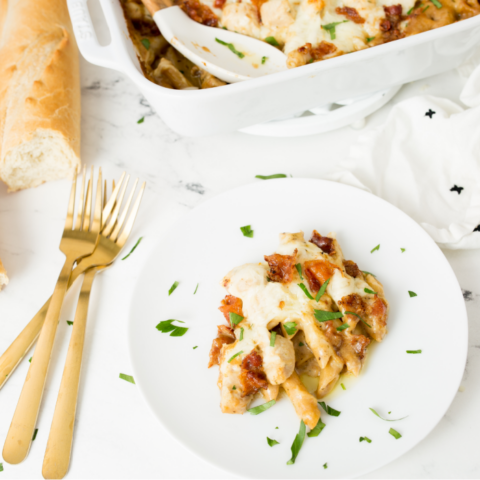 Chicken Bacon Ranch Pasta