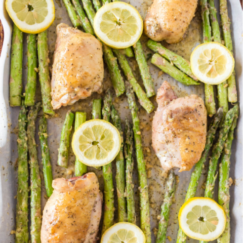 Garlic Butter Sheet Pan Chicken