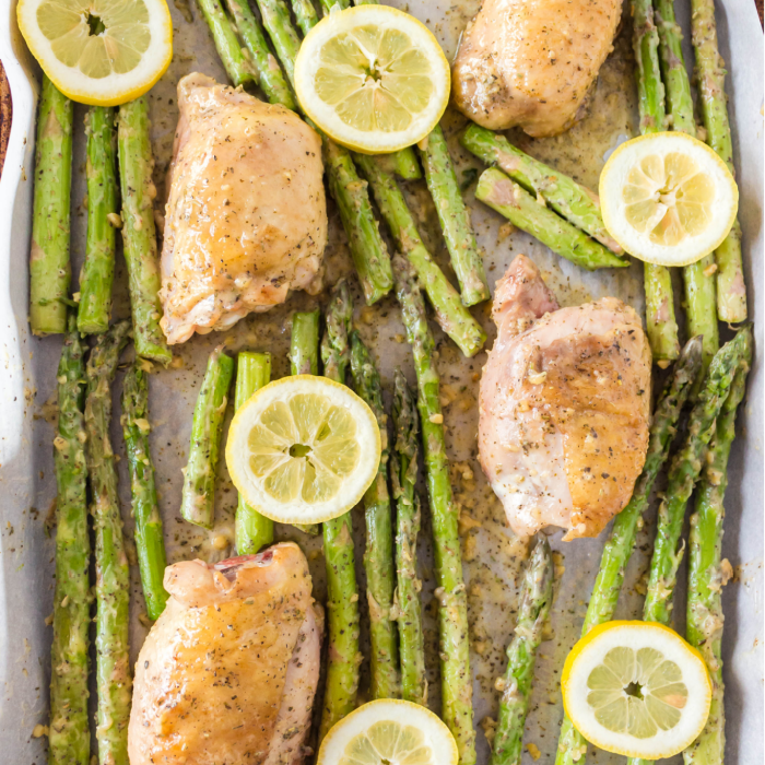 Garlic Butter Sheet Pan Chicken