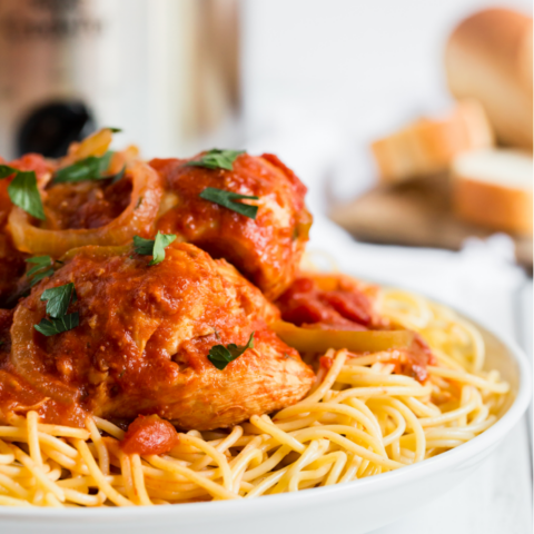 Slow Cooker Chicken Cacciatore