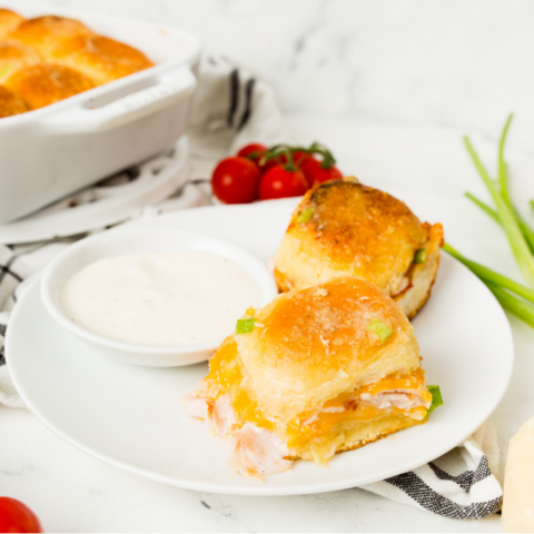 Turkey Bacon Ranch Sliders