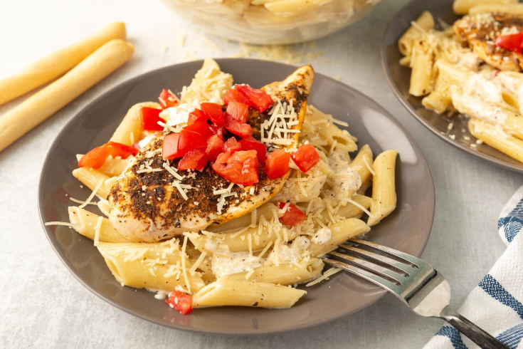 blackened chicken pasta