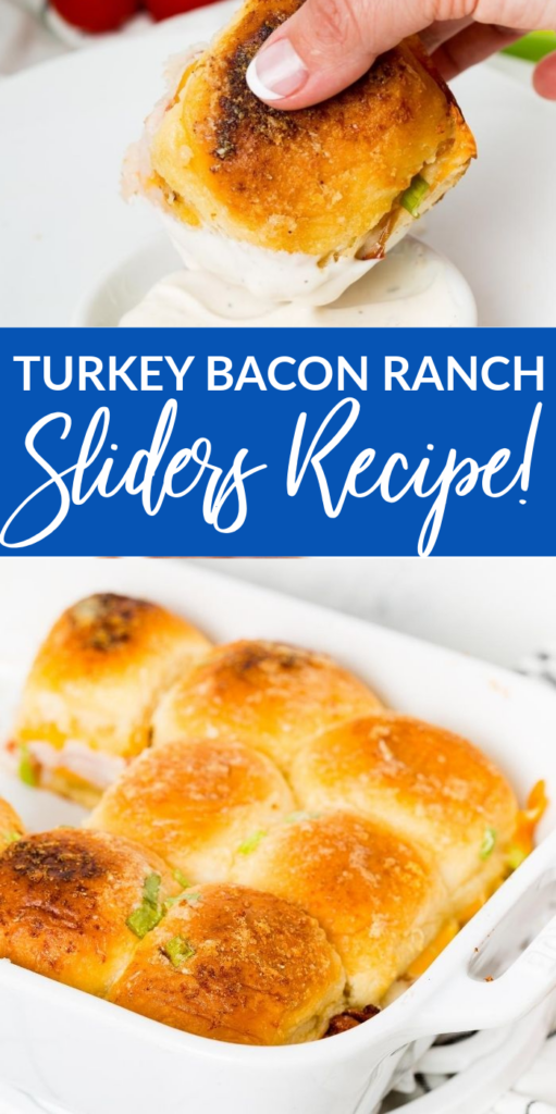 turkey bacon ranch sliders 