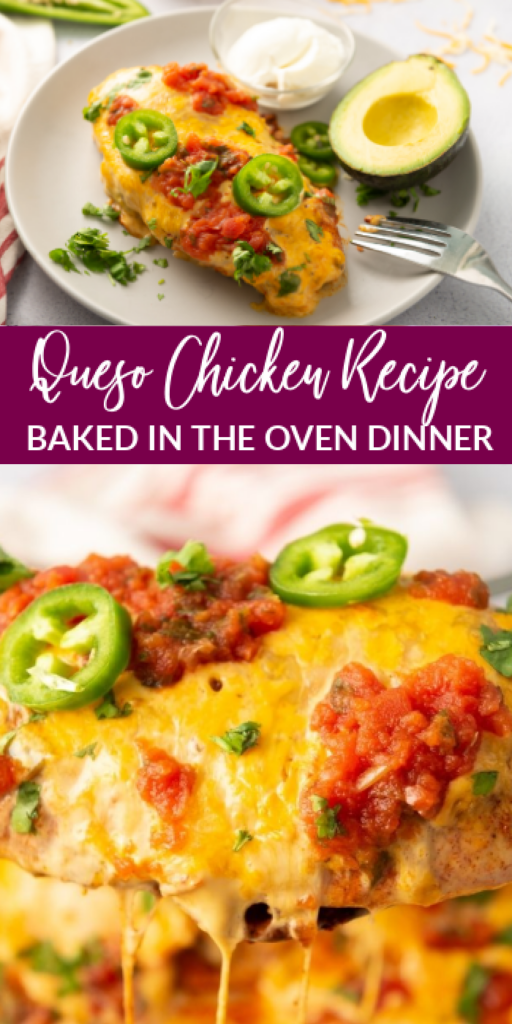 cheesy queso chicken 