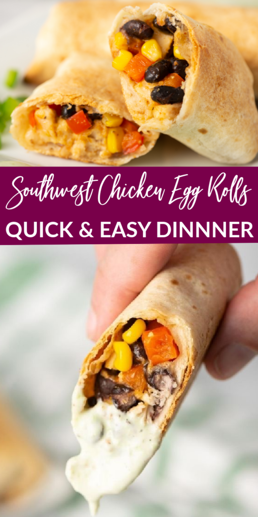easy chicken egg rolls 