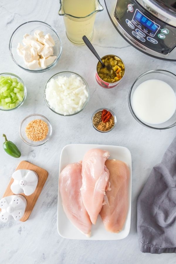 ingredients for slow cooker chicken