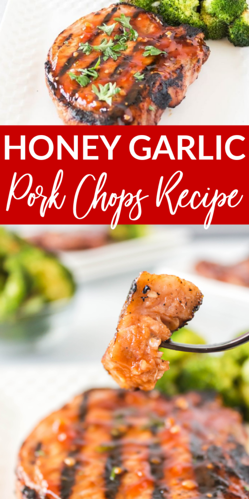 honey garlic pork chops