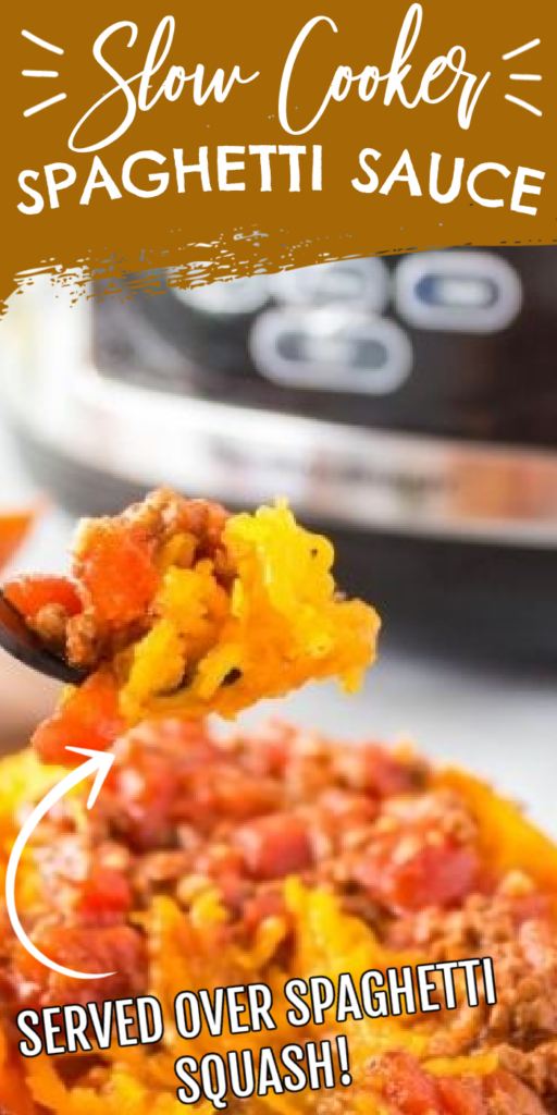 slow cooker spaghetti