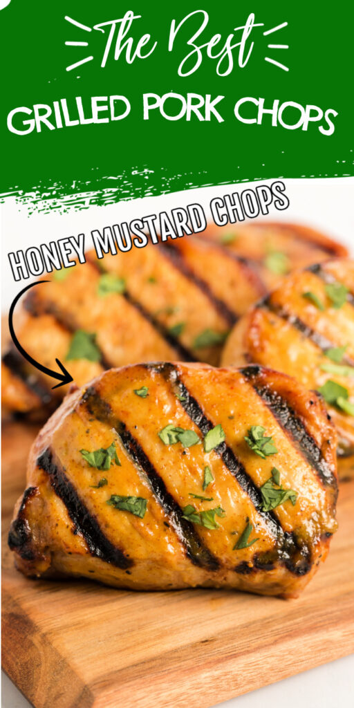 grilled pork chops image