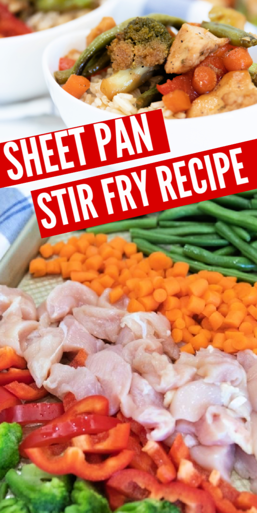Sheet pan stir fry