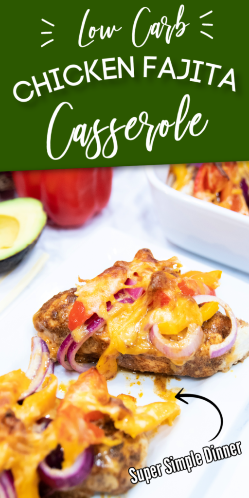 chicken fajita casserole