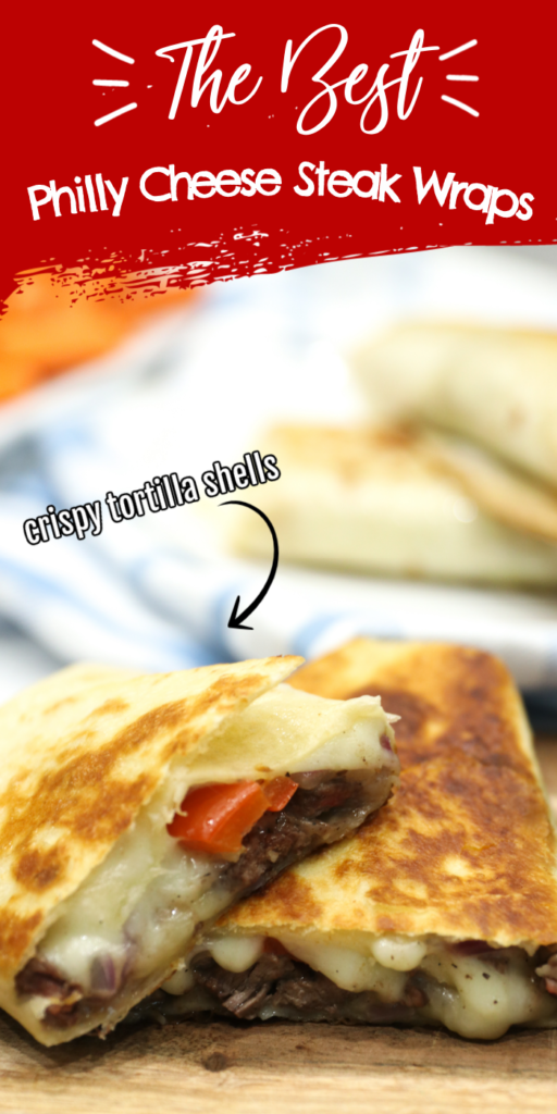 philly cheese steak wraps