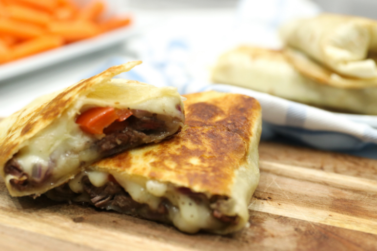 philly cheesesteak wrap recipe