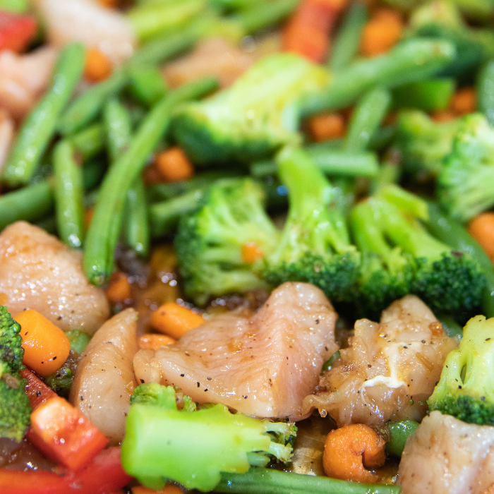 sheet pan chicken and veggies 
