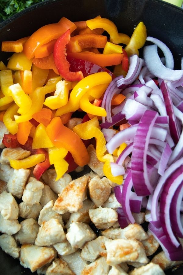chicken fajita skillet 