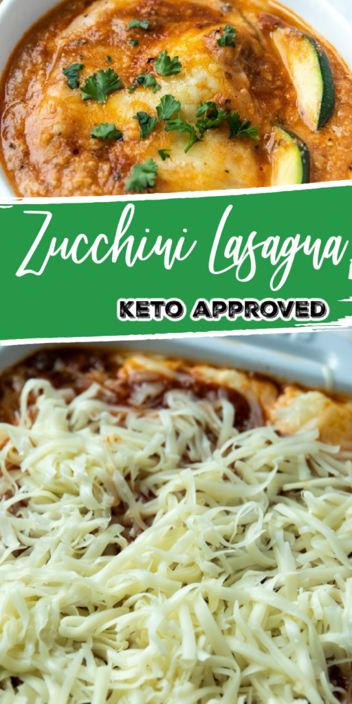 Zucchini Lasagna picture with words 