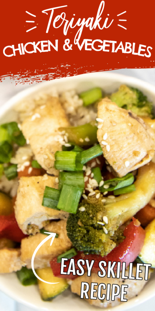 Teriyaki chicken and vegetables